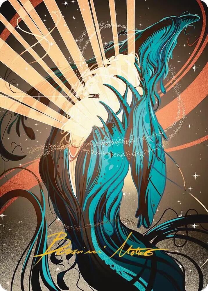 Swarmyard Art Card Gold Stamped Signature 54 (Art Series: Edge of Eternities)  | Good Games Modbury