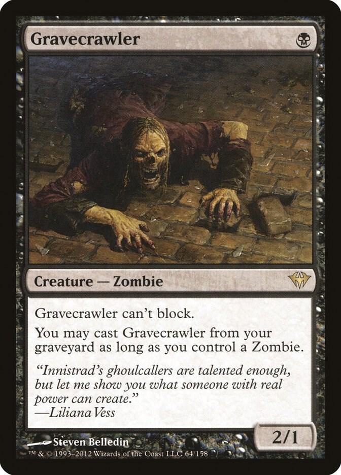 Gravecrawler 64 (Dark Ascension)  - Foil | Good Games Modbury