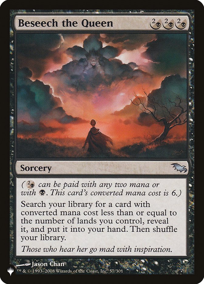 Beseech the Queen [The List] | Good Games Modbury