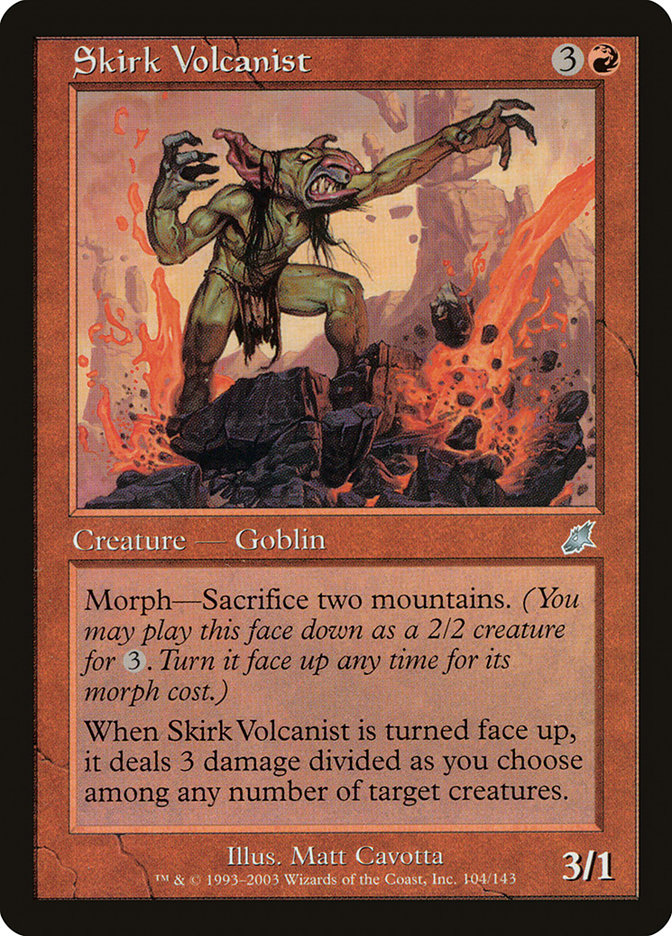 Skirk Volcanist 104/143 (Scourge)  - Foil | Good Games Modbury
