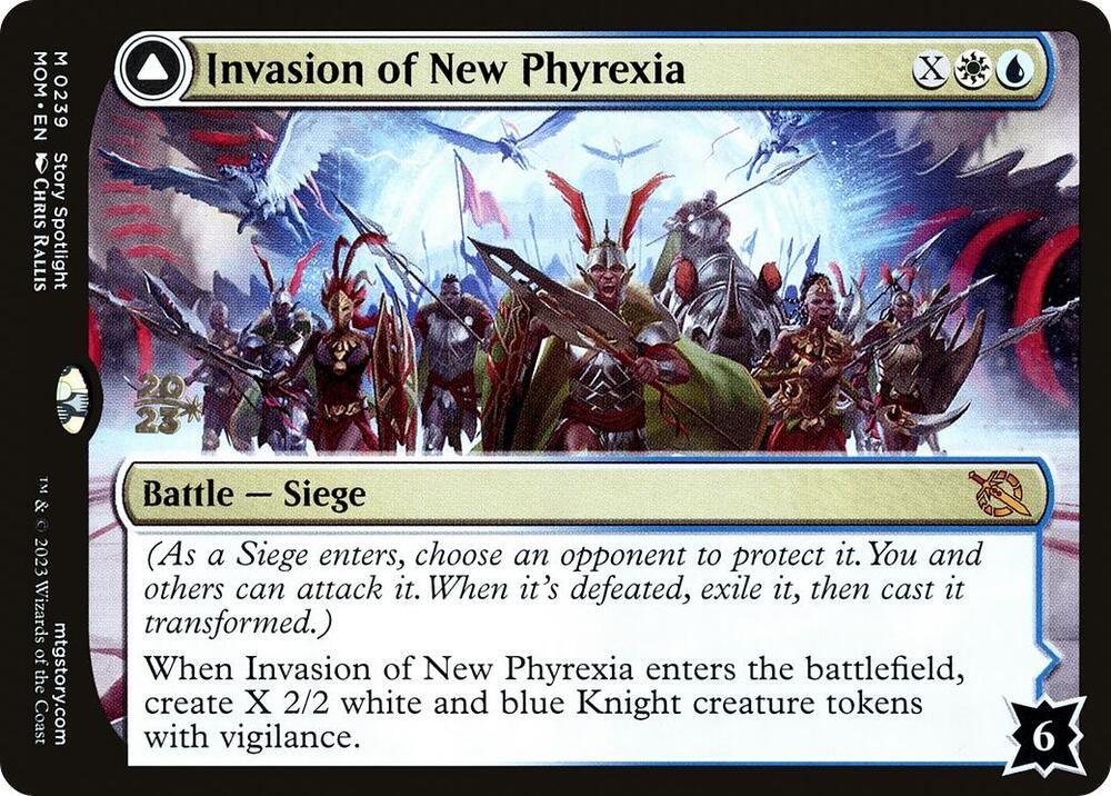 Invasion of New Phyrexia 239s/162 (Prerelease Cards)  - Foil | Good Games Modbury