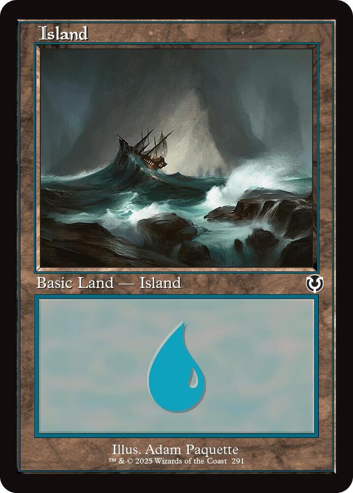Island 291/287 (Innistrad Remastered)  - Retro | Good Games Modbury
