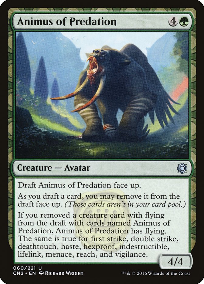 Animus of Predation 60/221 (Conspiracy: Take the Crown)  - Foil | Good Games Modbury