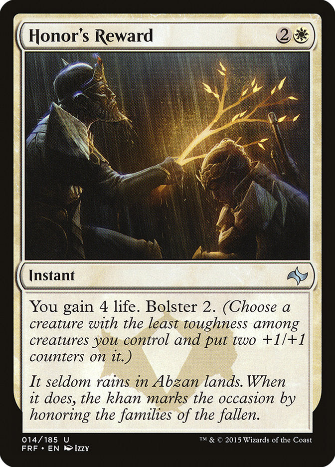 Honor's Reward 14/185 (Fate Reforged)  - Foil | Good Games Modbury