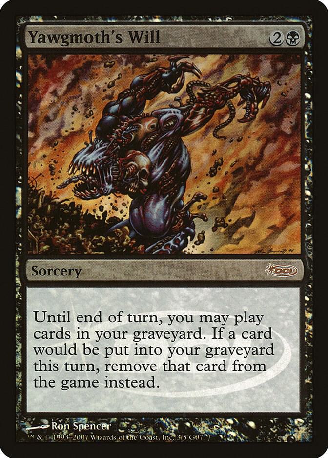 Yawgmoth's Will 3/5 (Judge Promos)  - Foil | Good Games Modbury
