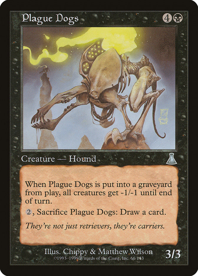 Plague Dogs 66/143 (Urza's Destiny)  | Good Games Modbury