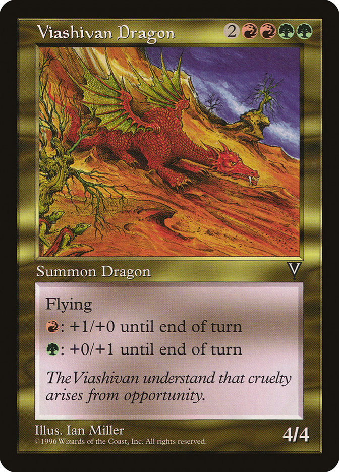 Viashivan Dragon 140/167 (Visions)  | Good Games Modbury