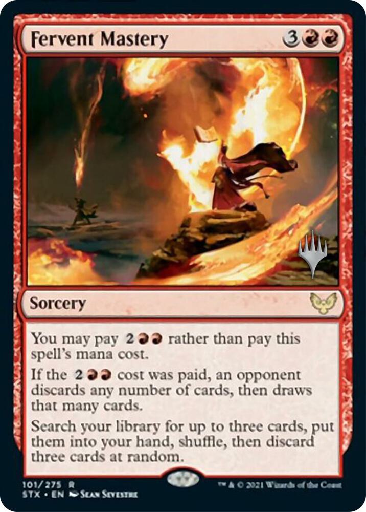 Fervent Mastery 101 (Promo Pack: Strixhaven)  | Good Games Modbury