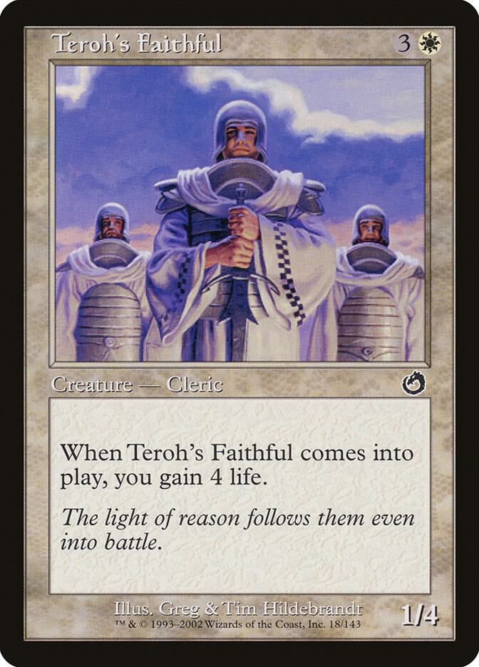 Teroh's Faithful 18/143 (Torment)  - Foil | Good Games Modbury