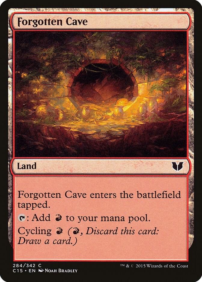 Forgotten Cave 284/342 (Commander 2015)  | Good Games Modbury