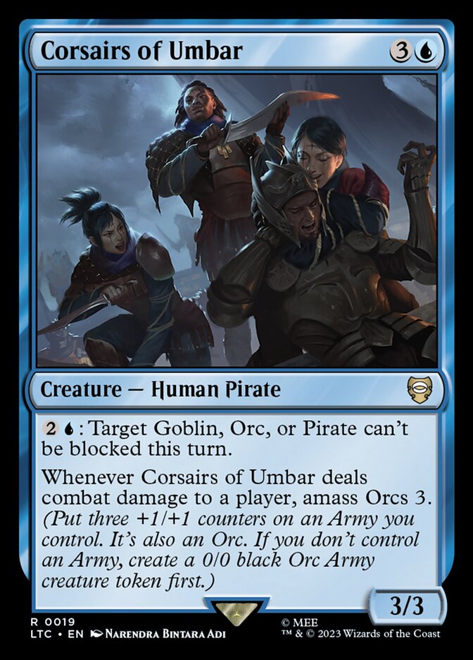 Corsairs of Umbar 19 (Commander: The Lord of the Rings: Tales of Middle-earth)  | Good Games Modbury