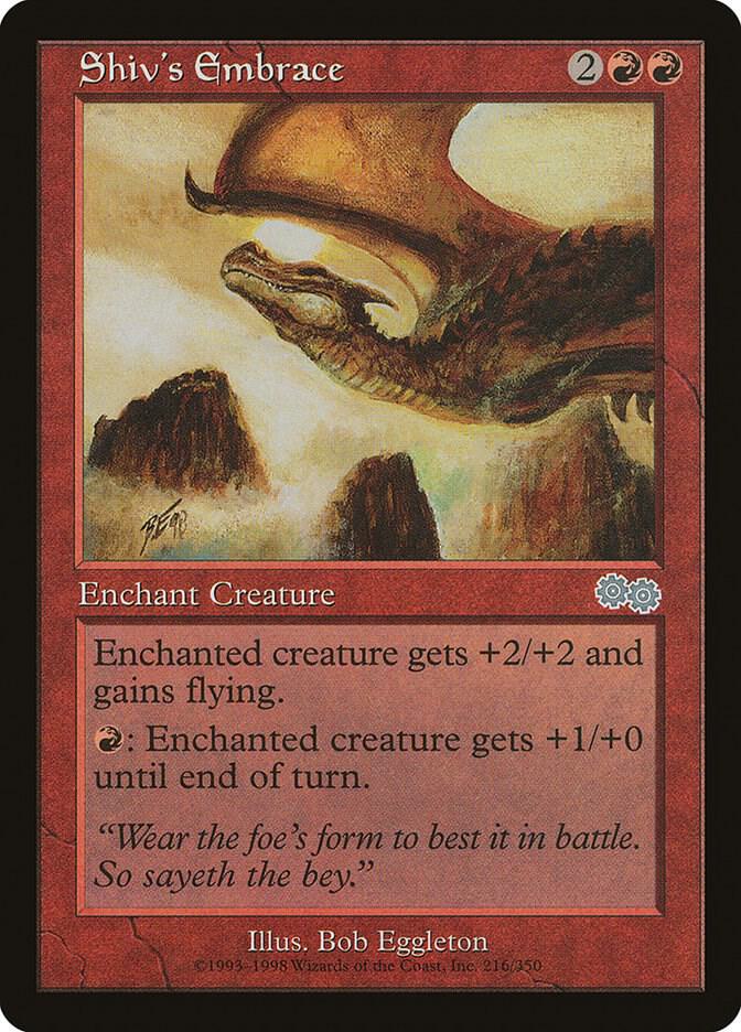 Shiv's Embrace 216/350 (Urza's Saga)  | Good Games Modbury