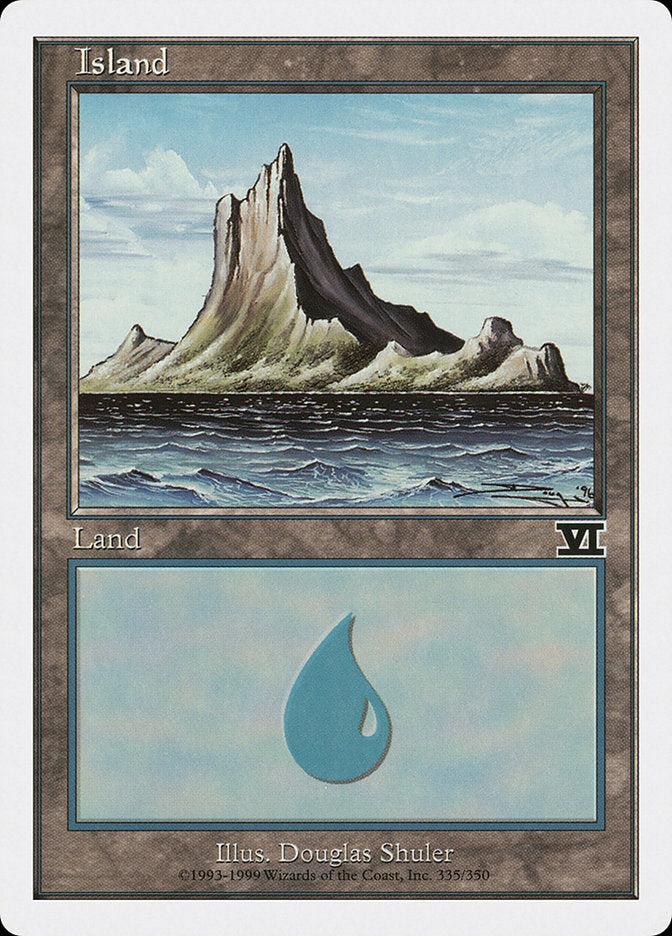 Island (335) [Classic Sixth Edition] | Good Games Modbury
