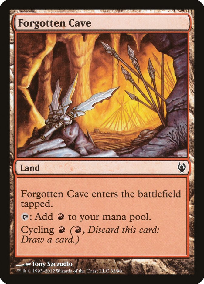 Forgotten Cave [Duel Decks: Izzet vs. Golgari] | Good Games Modbury