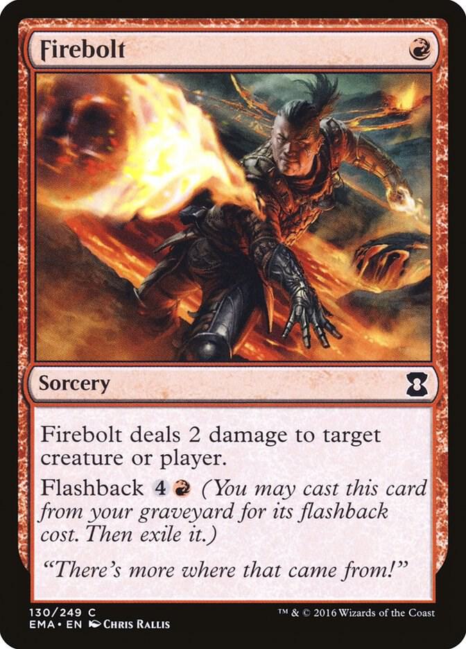 Firebolt 130/249 (Eternal Masters)  - Foil | Good Games Modbury
