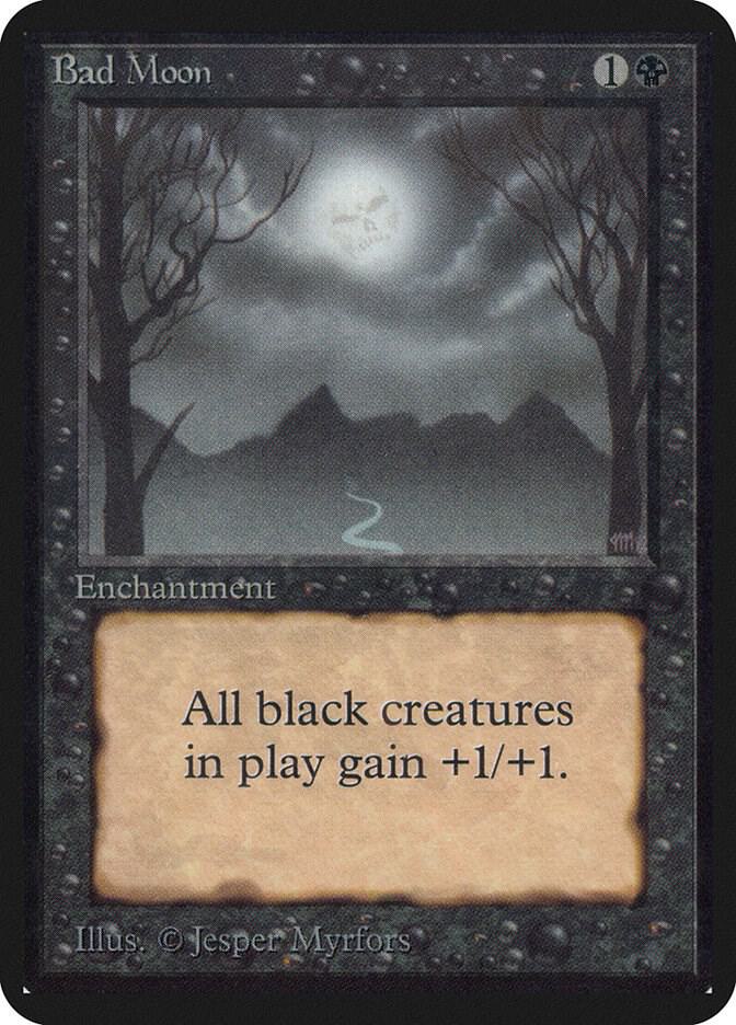 Bad Moon 93/295 (Alpha Edition)  | Good Games Modbury