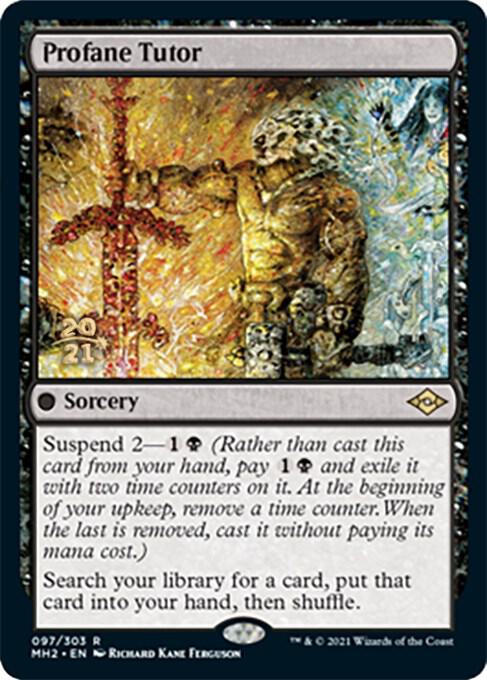 Profane Tutor 97s/86 (Prerelease Cards)  - Foil | Good Games Modbury