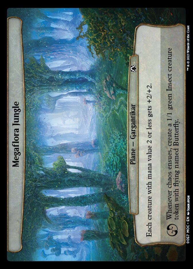 Megaflora Jungle 57/79 (Planechase: March of the Machine)  | Good Games Modbury