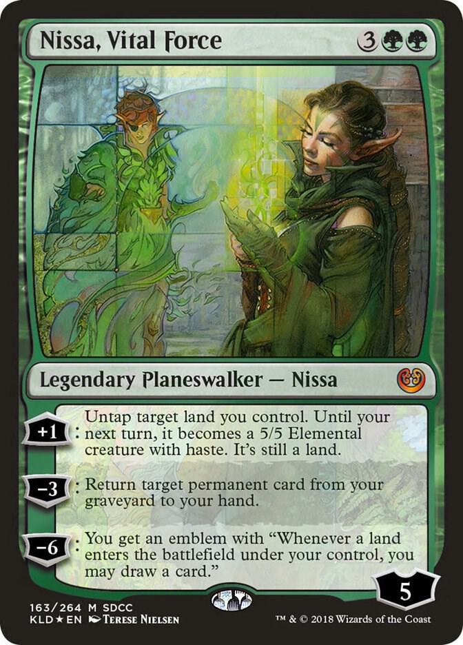 Nissa Vital Force 163/264 (Media Promos)  - Foil | Good Games Modbury