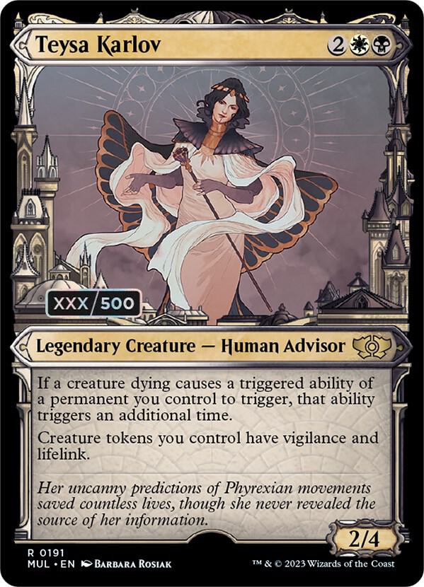 Teysa Karlov Serialized 191z/65 (March of the Machine: Multiverse Legends)  - Double Rainbow Foil | Good Games Modbury