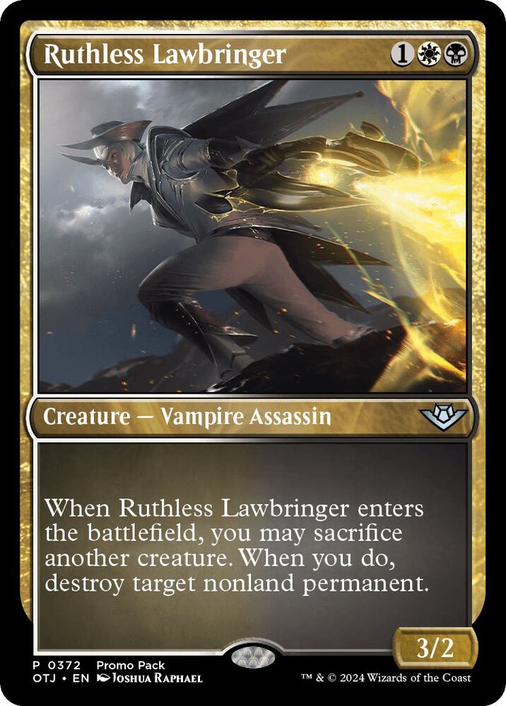 Ruthless Lawbringer 372/286 (Promo Pack: Outlaws of Thunder Junction)  | Good Games Modbury