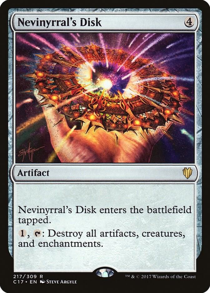 Nevinyrrals Disk 217/309 (Commander 2017)  | Good Games Modbury