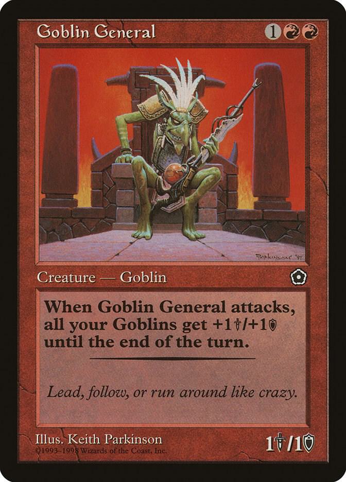 Goblin General 97/165 (Portal Second Age)  | Good Games Modbury