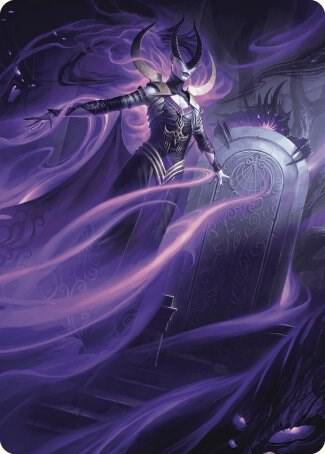 Ashiok Wicked Manipulator Art Card 10 81 10 (Art Series: Wilds of Eldraine)  | Good Games Modbury