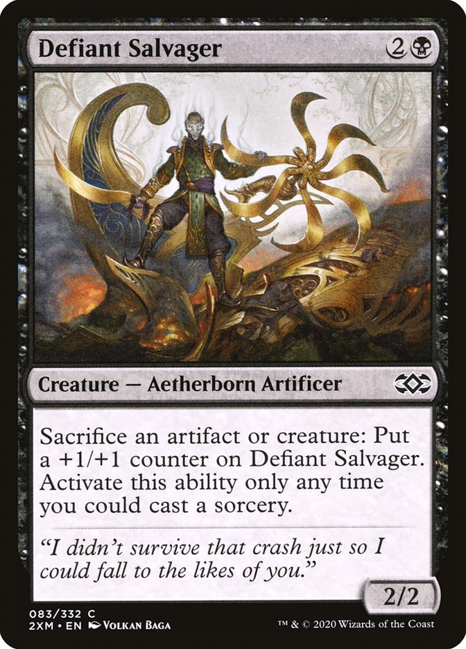 Defiant Salvager [Double Masters] | Good Games Modbury