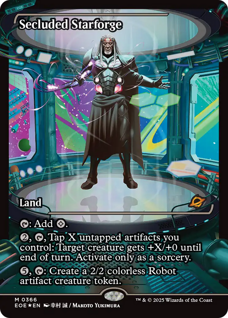 Secluded Starforge (Showcase) [Edge of Eternities] | Good Games Modbury