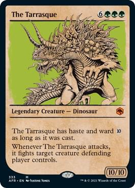 The Tarrasque Showcase 333/281 (Adventures in the Forgotten Realms)  | Good Games Modbury
