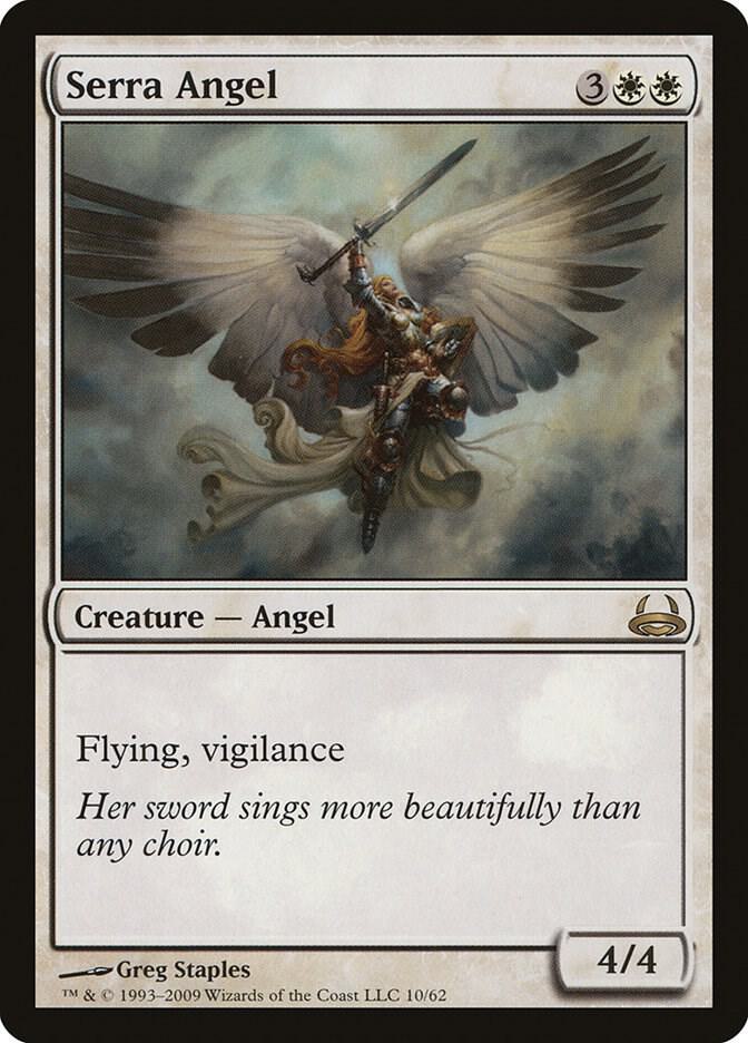 Serra Angel 10/62 (Duel Decks: Divine vs. Demonic)  | Good Games Modbury