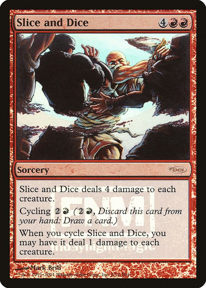 Slice and Dice 2/12 (FNM Promos)  - Foil | Good Games Modbury