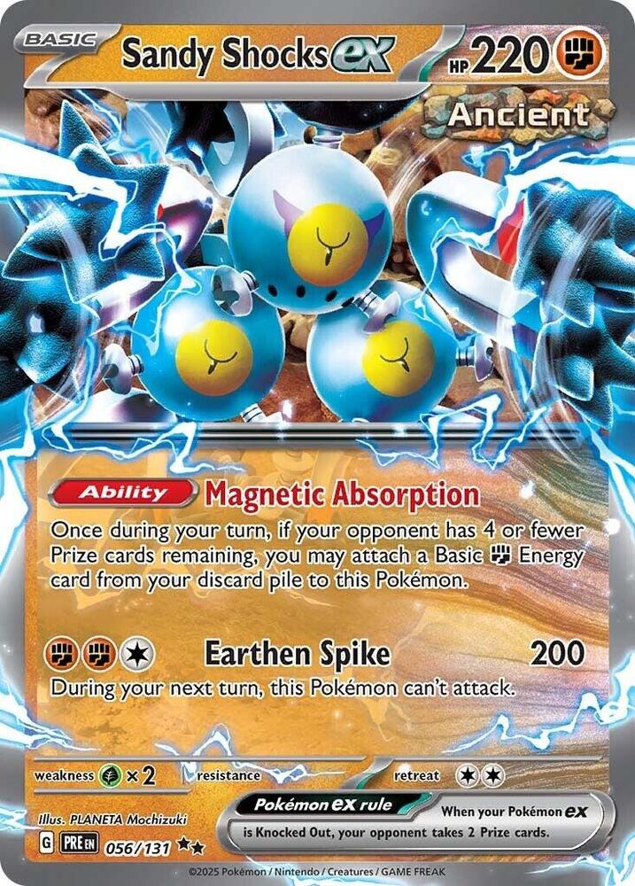 Sandy Shocks ex (056/131) [Scarlet & Violet: Prismatic Evolutions] | Good Games Modbury
