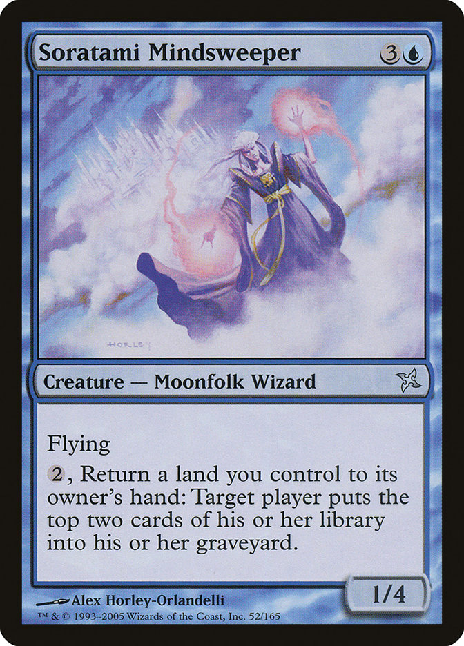 Soratami Mindsweeper 52/165 (Betrayers of Kamigawa)  - Foil | Good Games Modbury