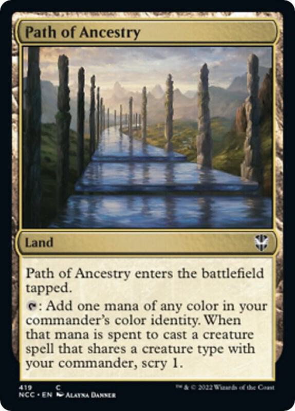 Path of Ancestry 419 (Commander: Streets of New Capenna)  | Good Games Modbury