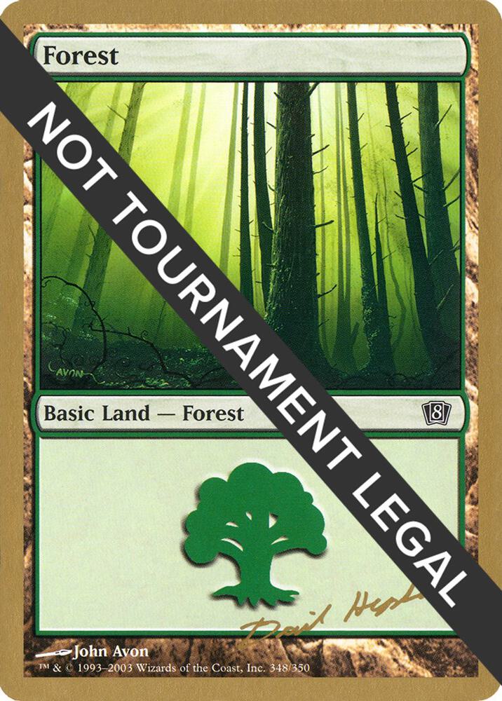 Forest 348 2003 Dave Humpherys 8ED dh348/142 (World Championship Decks)  | Good Games Modbury