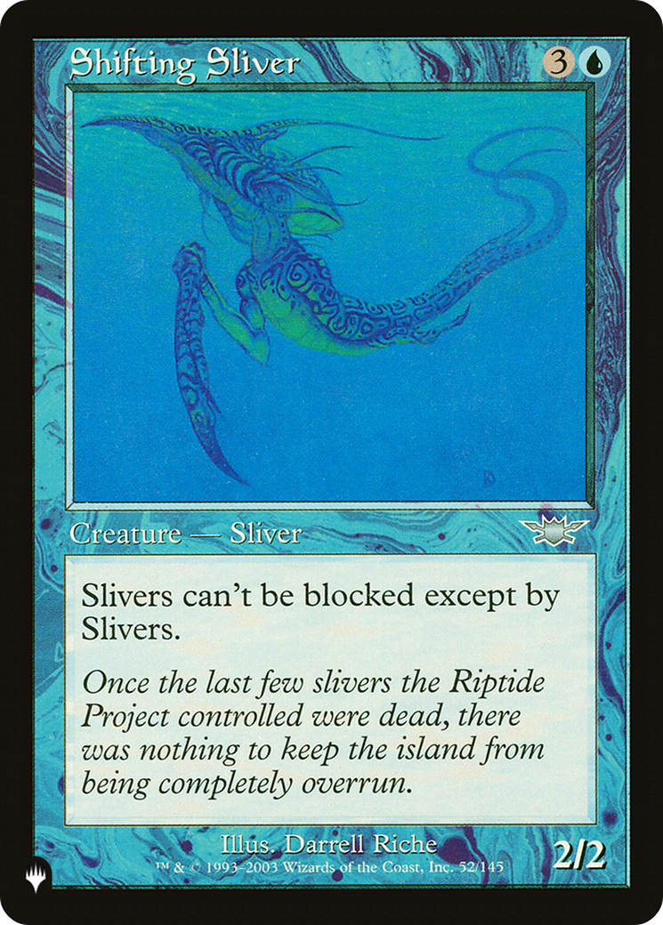 Shifting Sliver [The List Reprints] | Good Games Modbury