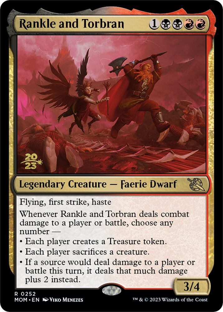Rankle and Torbran 252 (Prerelease Cards)  - Foil | Good Games Modbury