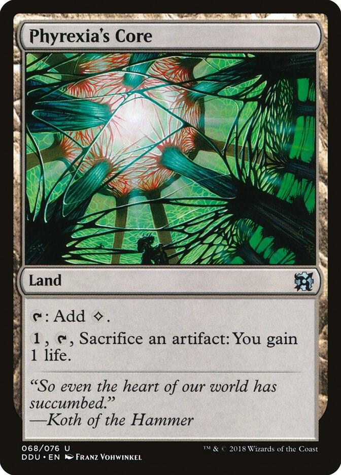 Phyrexia's Core 68/76 (Duel Decks: Elves vs. Inventors)  | Good Games Modbury