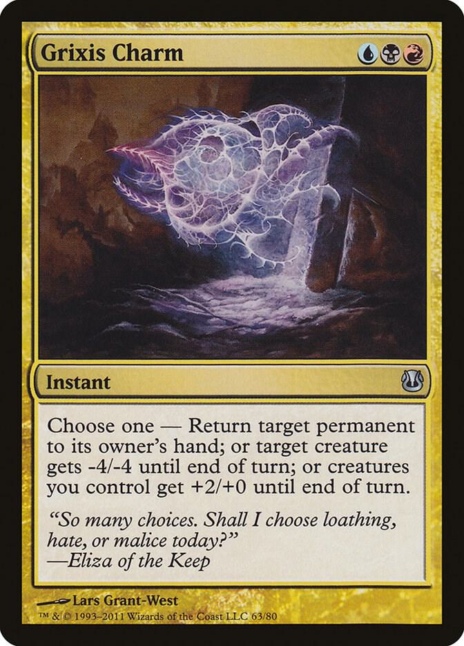 Grixis Charm 63/80 (Duel Decks: Ajani vs. Nicol Bolas)  | Good Games Modbury