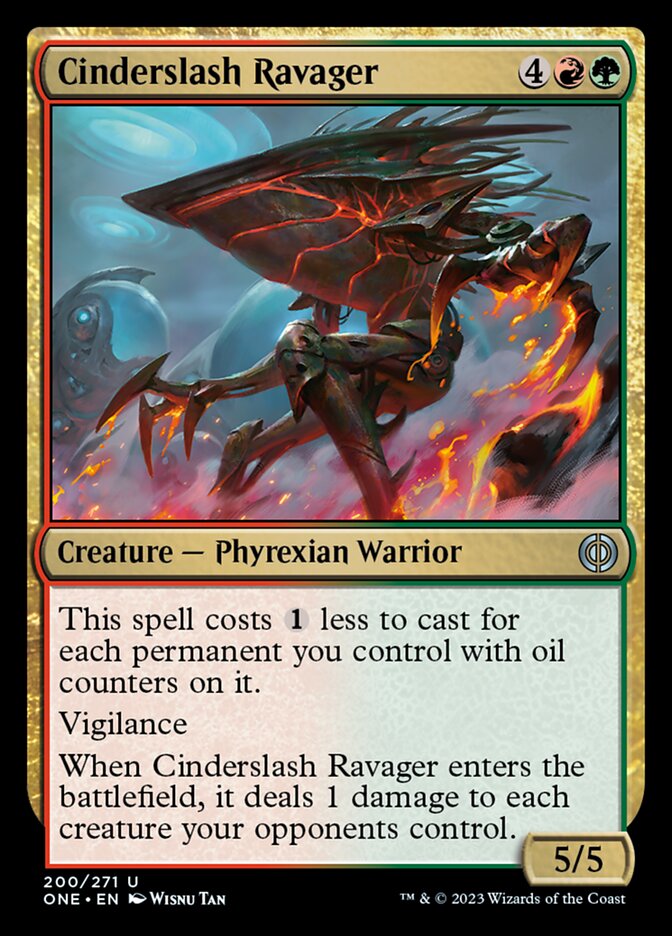 Cinderslash Ravager [Phyrexia: All Will Be One] | Good Games Modbury