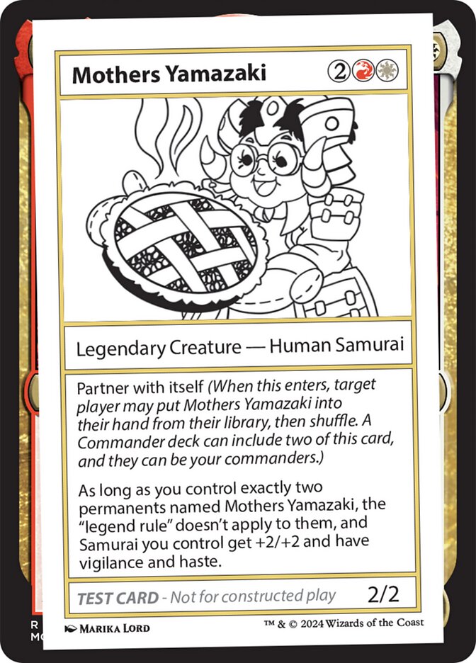 Mothers Yamazaki 598/390 (Mystery Booster 2 Playtest Cards)  | Good Games Modbury