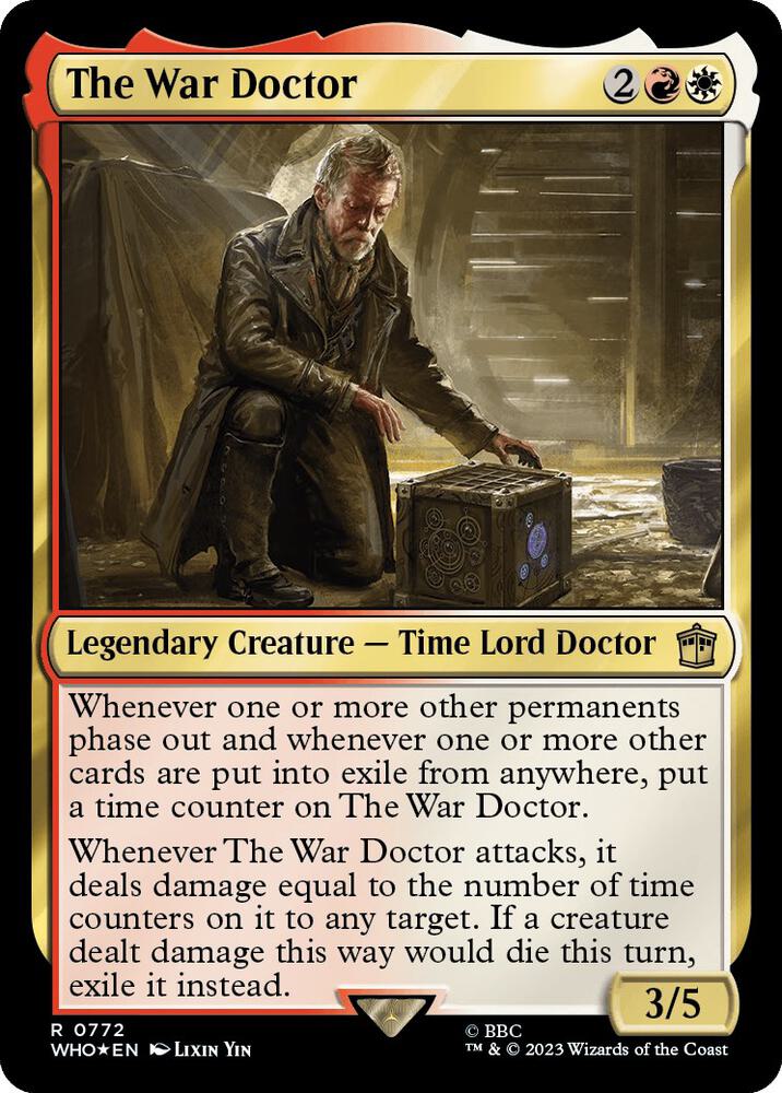 The War Doctor 772/331 (Universes Beyond: Doctor Who)  - Surge Foil | Good Games Modbury