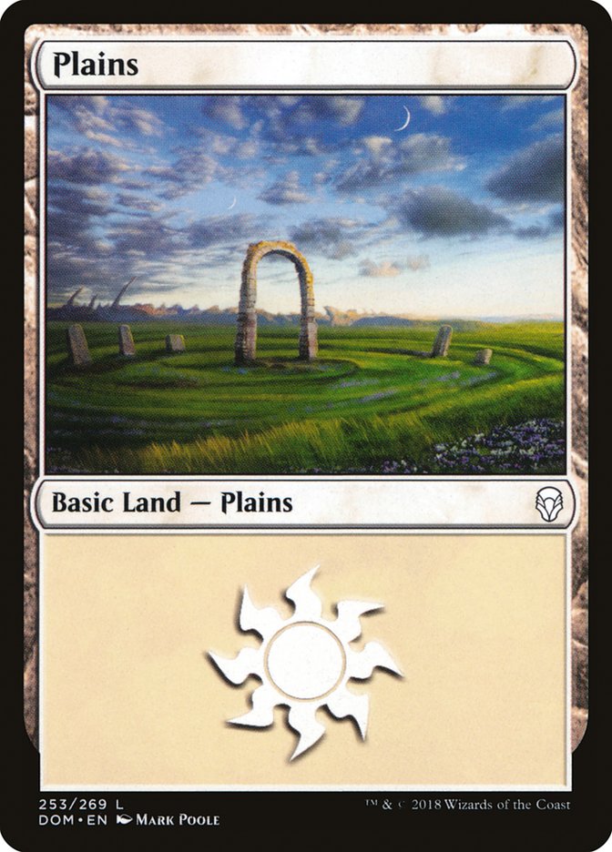 Plains (253) [Dominaria] | Good Games Modbury