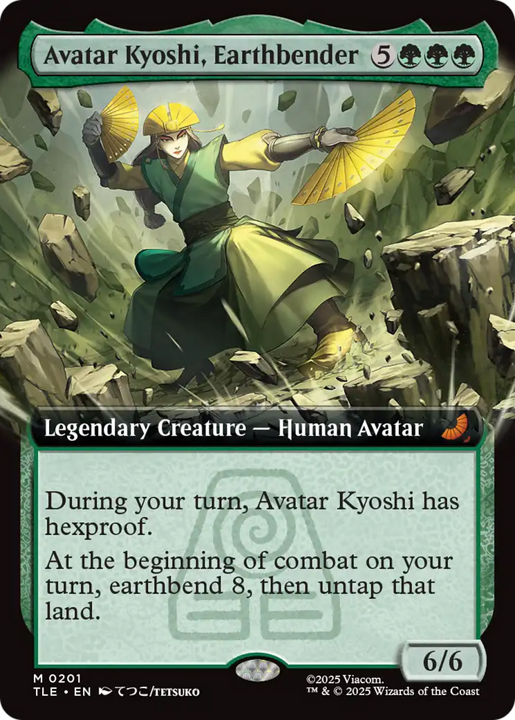 Avatar Kyoshi, Earthbender (Extended Art) [Avatar: The Last Airbender: Eternal-Legal] | Good Games Modbury