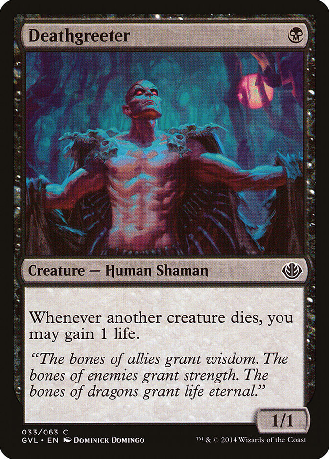 Deathgreeter 33/63 (Duel Decks: Anthology)  | Good Games Modbury