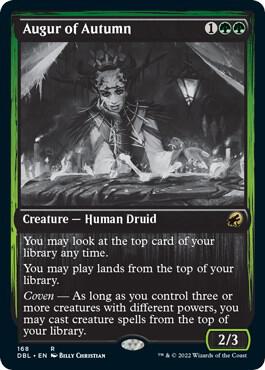 Augur of Autumn 168/534 (Innistrad: Double Feature)  | Good Games Modbury