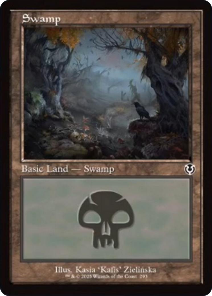 Swamp (293) (Retro Frame) [Innistrad Remastered] | Good Games Modbury