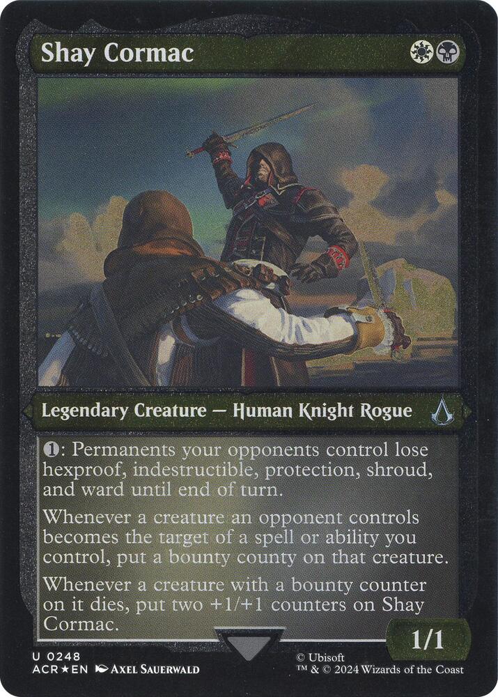 Shay Cormac 248 (Universes Beyond: Assassin's Creed)  - Etched Foil | Good Games Modbury